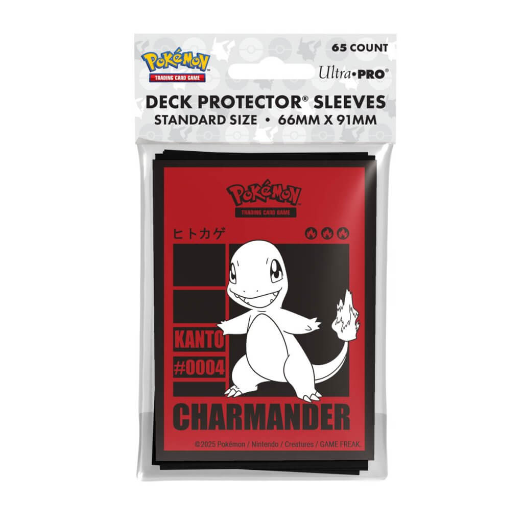 trading card sleeves nz Charmander 65ct Deck Protector Sleeves