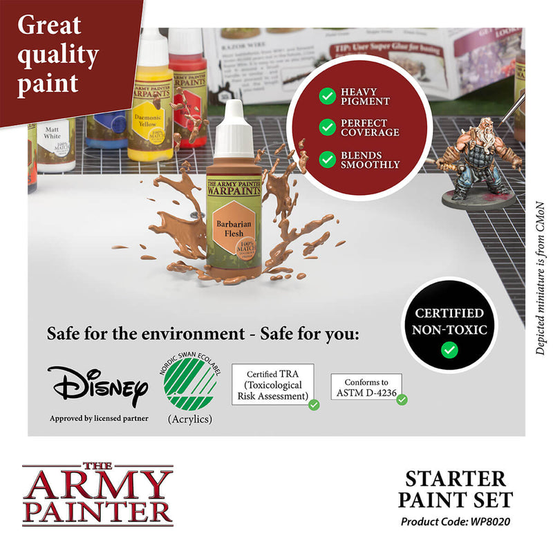 The Army Painter Warpaints Starter Paint Set