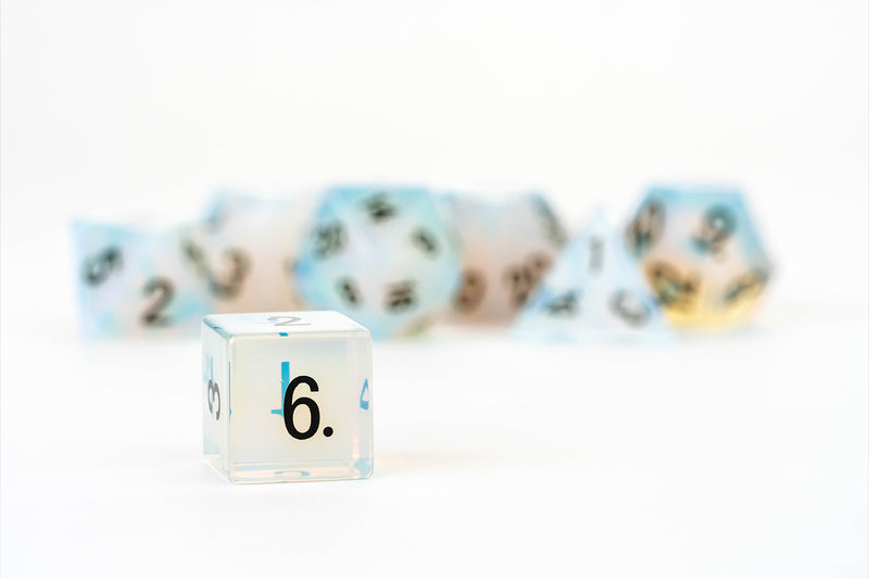 Gemstone Dice Set: Opalite