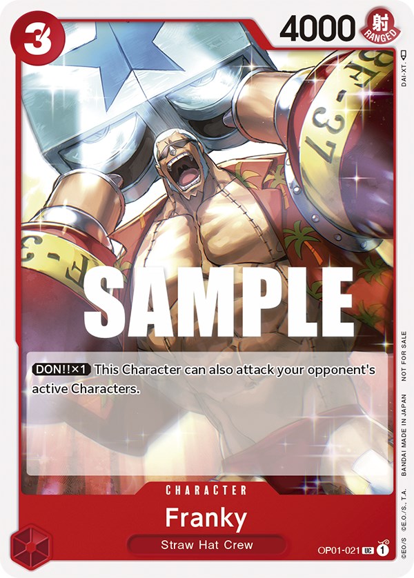 Franky (Tournament Pack Vol. 2) [One Piece Promotion Cards]