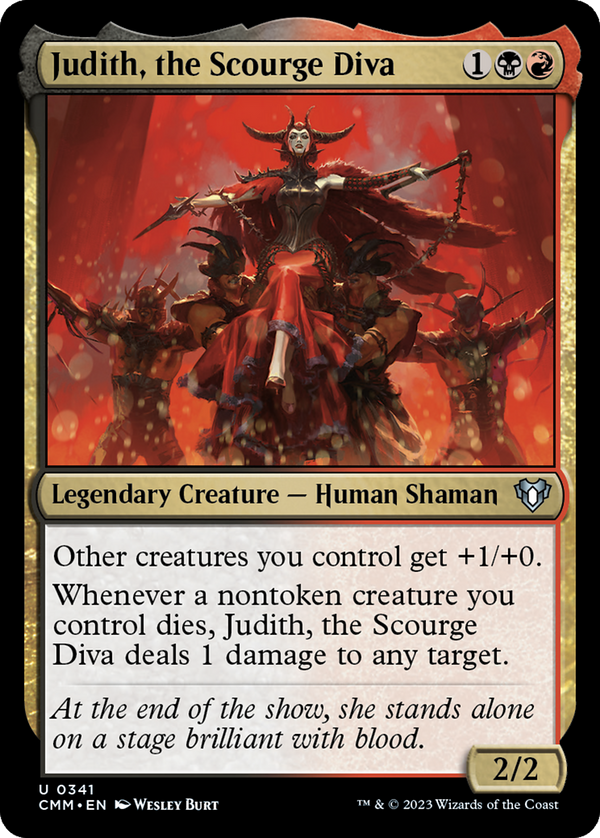 Judith, the Scourge Diva [Commander Masters]