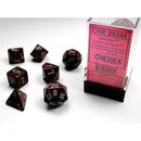 Speckled Silver Volcano Polyhedral 7-Dice Set