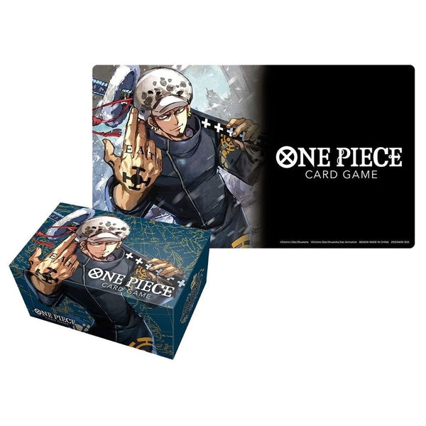 Playmat and Storage Box Set - Trafalgar Law | One Piece TCG