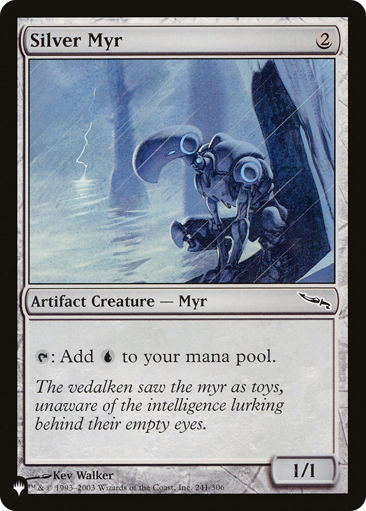 Silver Myr [The List Reprints]