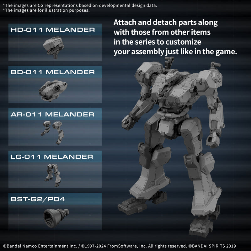 Balam Industries BD-011 Melander | 30MM Armored Core VI: Fires of Rubicon