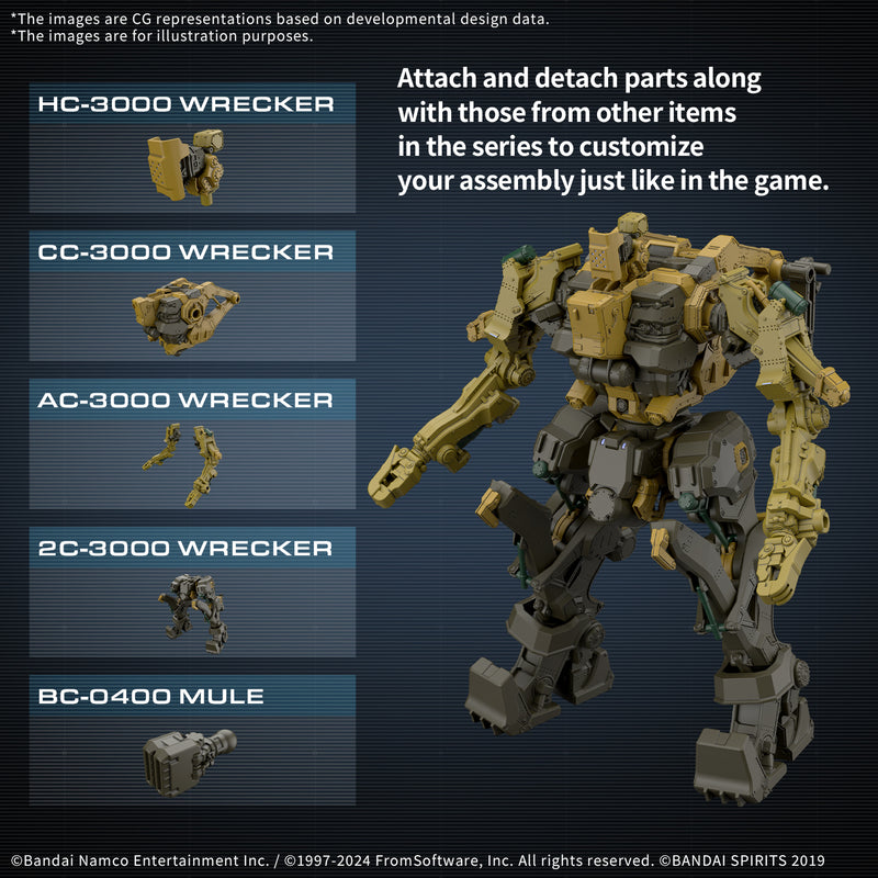 RaD CC-3000 Wrecker Milk Tooth | 30MM Armored Core VI: Fires of Rubicon