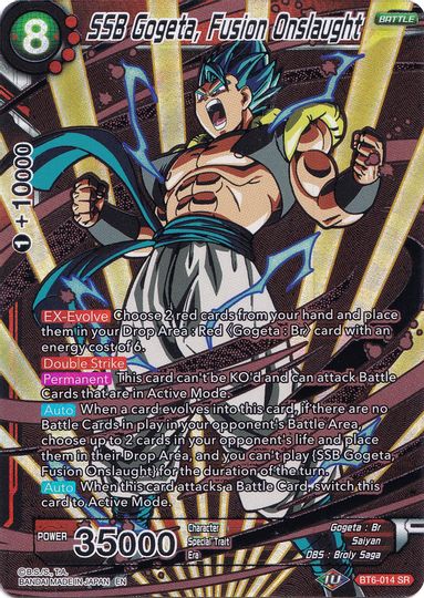 SSB Gogeta, Fusion Onslaught (Collector's Selection Vol. 1) (BT6-014) [Promotion Cards]