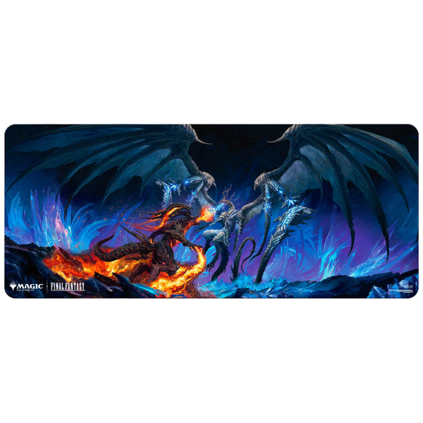 MTG: Final Fantasy 6ft Table Playmat "Bahamut and Ifrit"