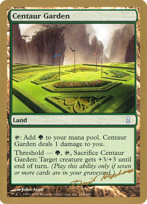 Centaur Garden (Dave Humpherys) [World Championship Decks 2003]