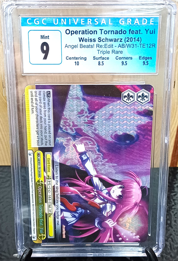 Operation Tornado feat. Yui (AB/W31-TE12R) | Angel Beats! Re:Edit [CGC 9]