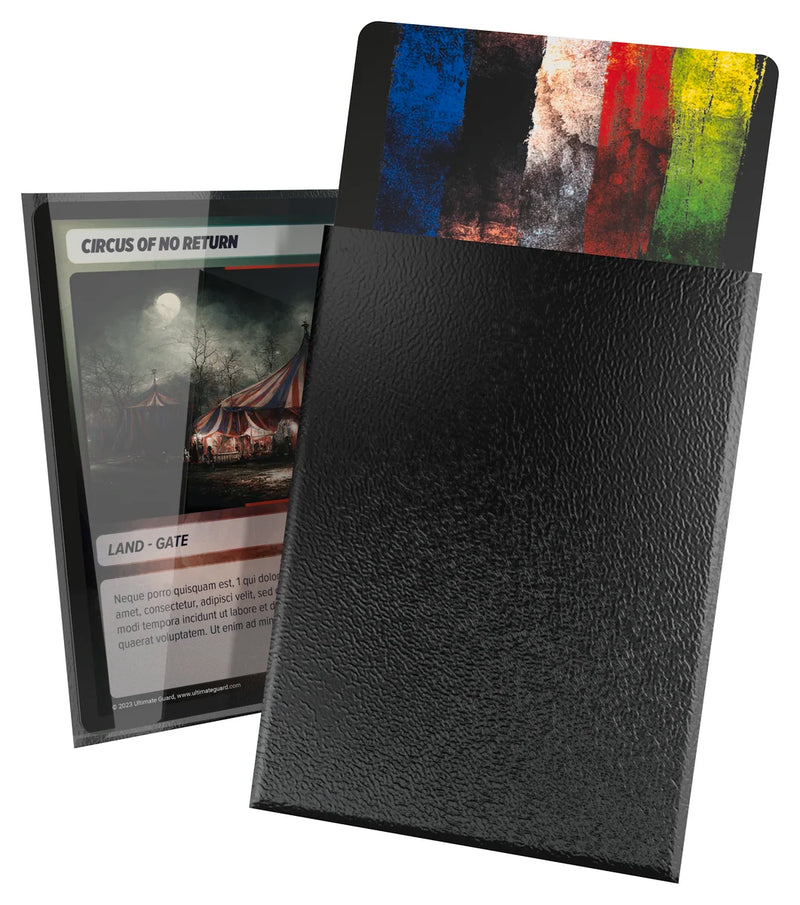 Cortex Sleeves Standard Size (100) - Glossy Black