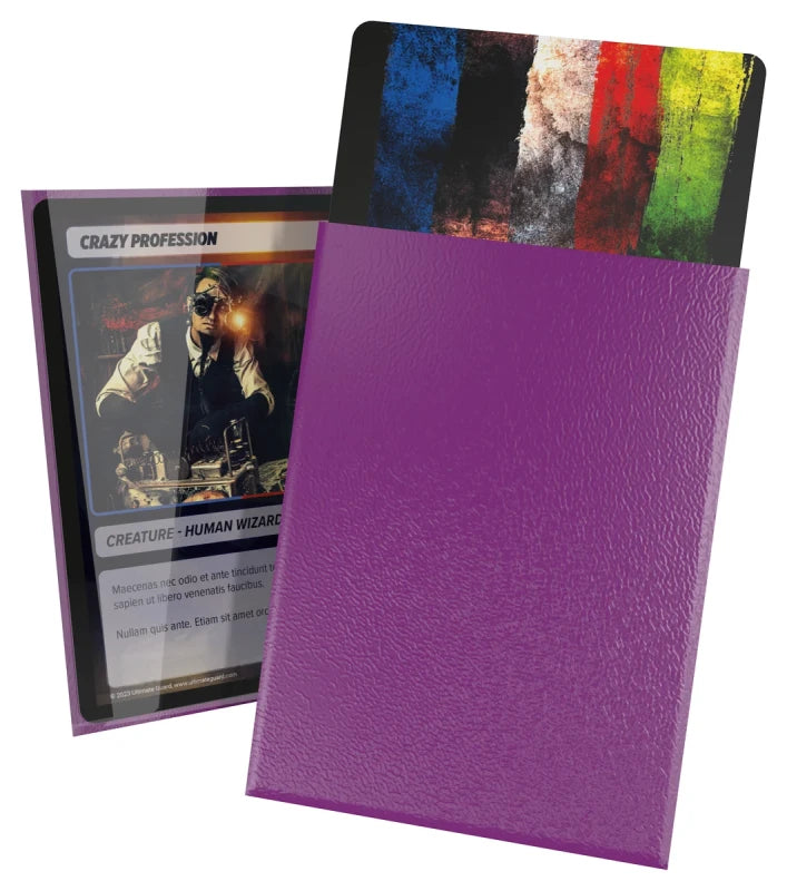 Cortex Sleeves Standard Size (100) - Glossy Purple