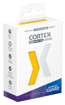 Cortex Sleeves Standard Size (100) - Matte Yellow