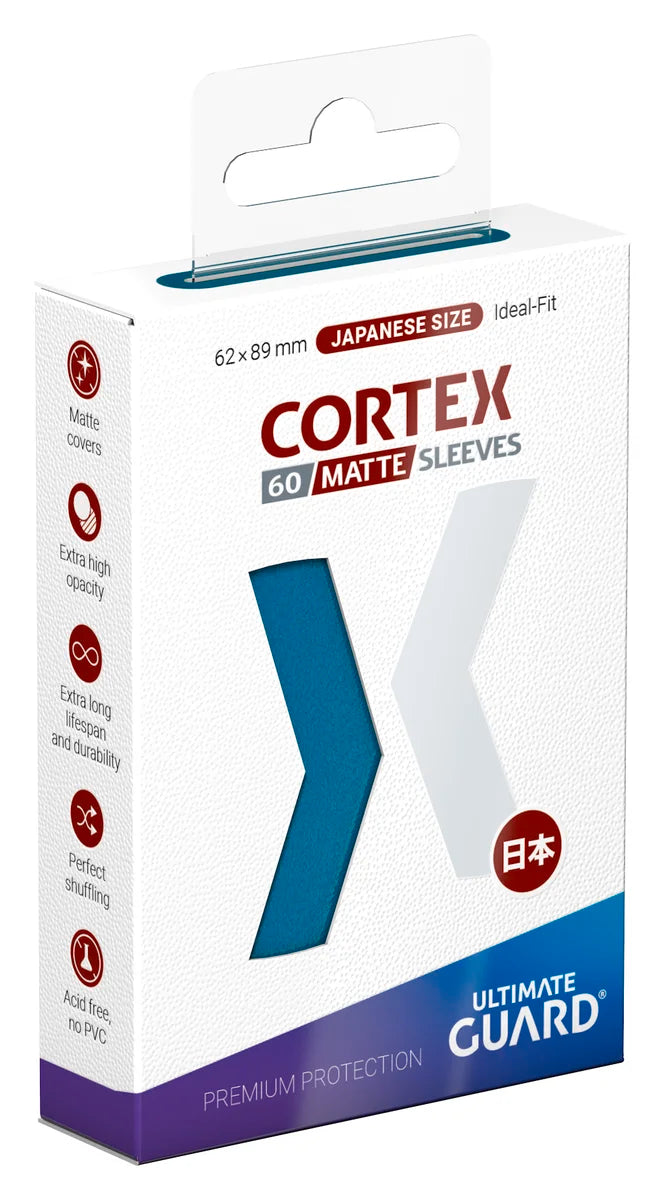 Cortex Sleeves Japanese Size (60) - Matte Petrol