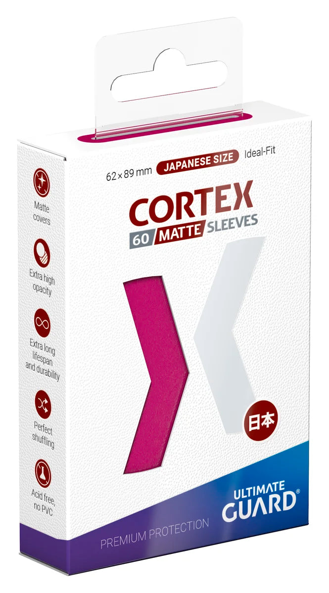 Cortex Sleeves Japanese Size (60) - Matte Pink