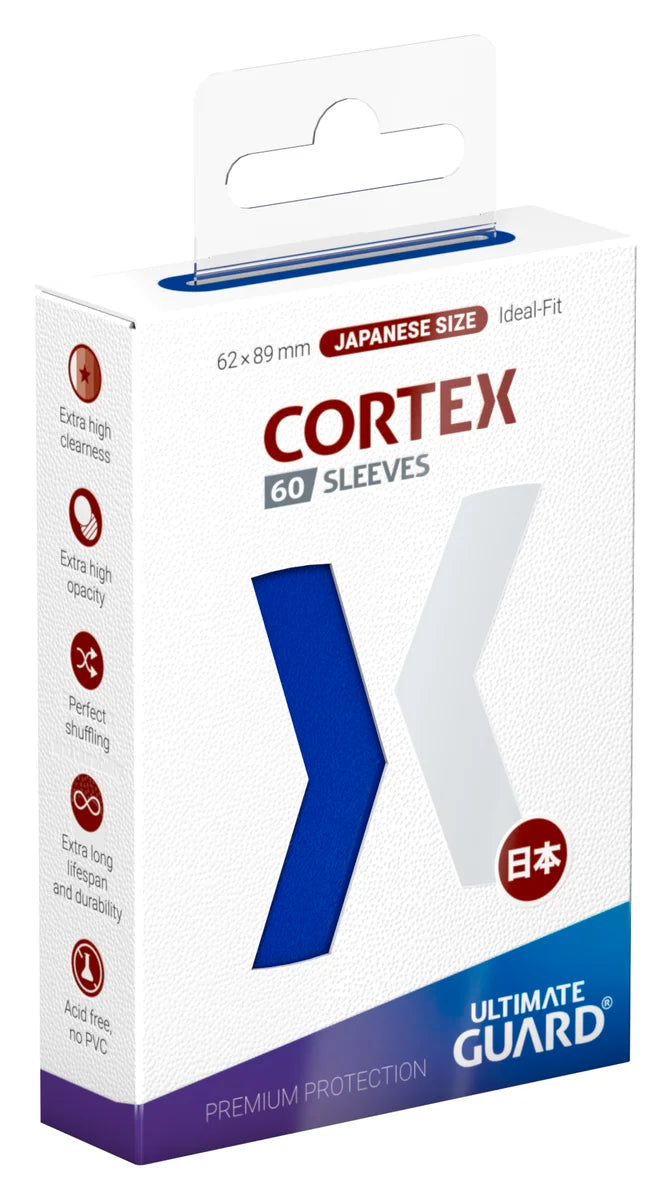 Cortex Sleeves Japanese Size (60) - Glossy Blue