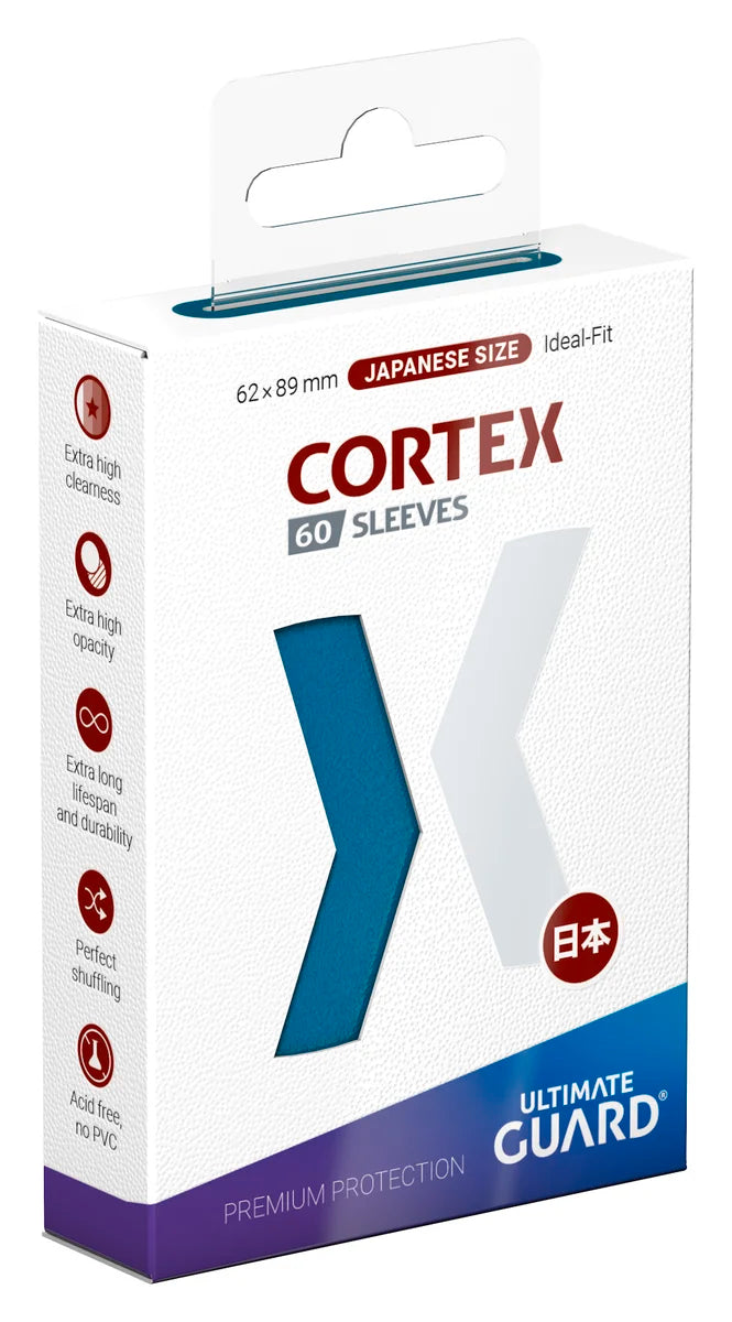Cortex Sleeves Japanese Size (60) - Glossy Petrol
