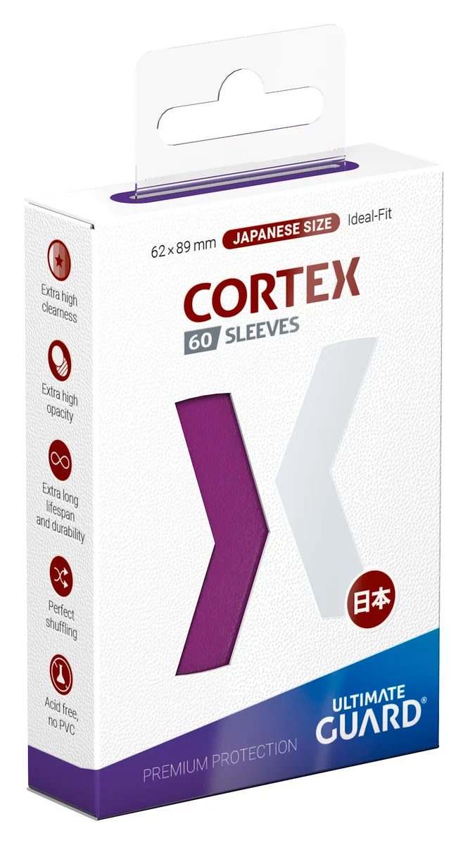 Cortex Sleeves Japanese Size (60) - Glossy Purple