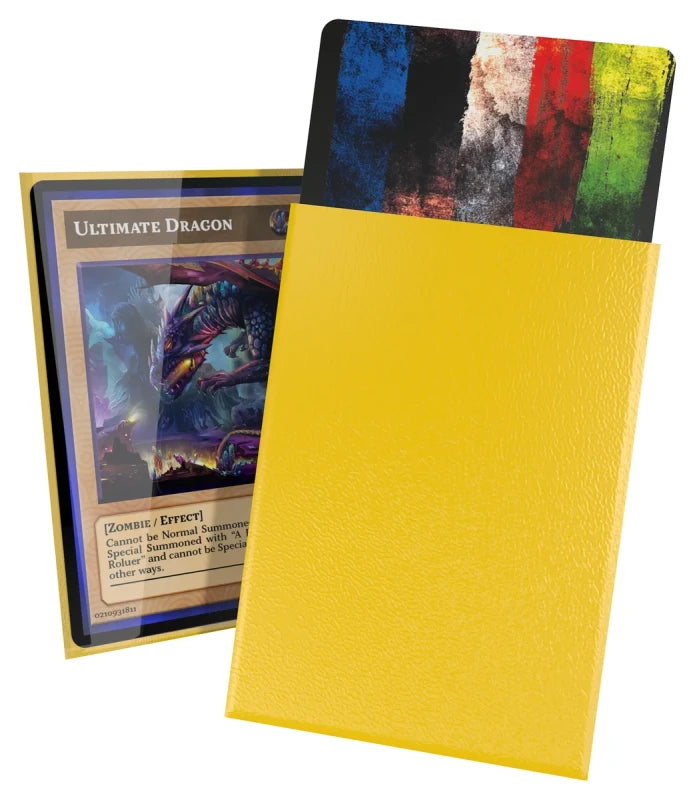 Cortex Sleeves Japanese Size (60) - Glossy Yellow