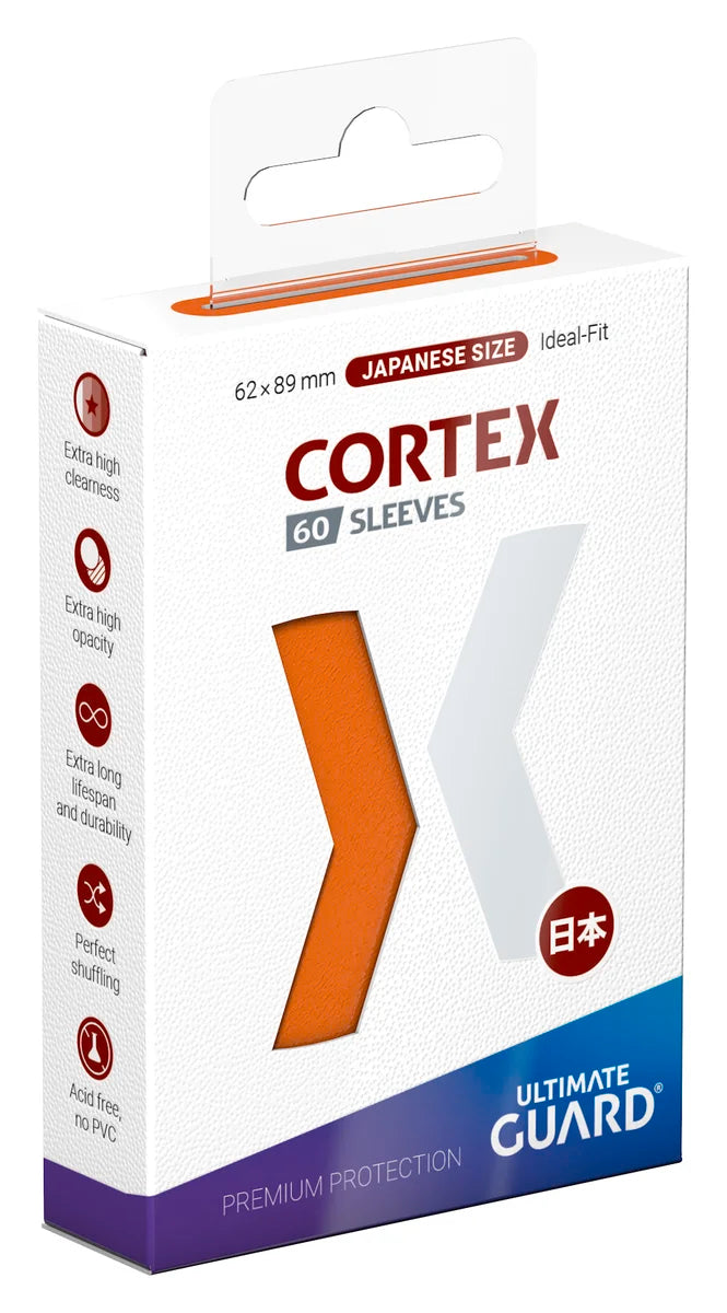Cortex Sleeves Japanese Size (60) - Glossy Poppy Topaz