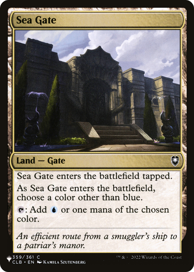 Sea Gate [The List]