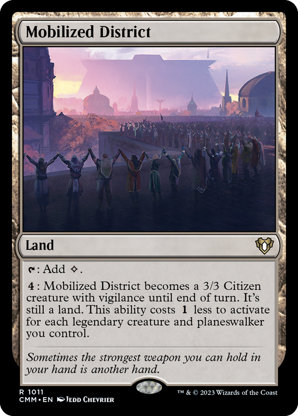 Mobilized District [Commander Masters]