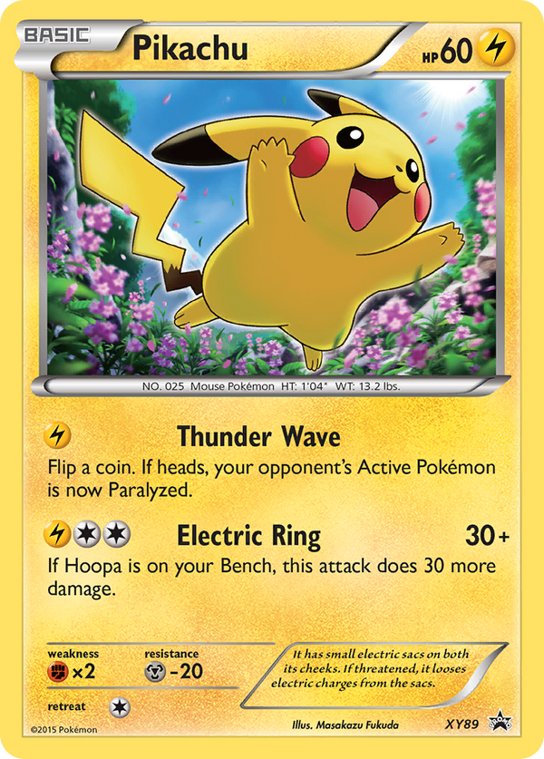 Pikachu (XY89) (Collector Chest) [XY: Black Star Promos]