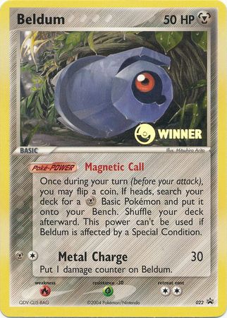 Beldum (022) (Winner Promo) [League & Championship Cards]