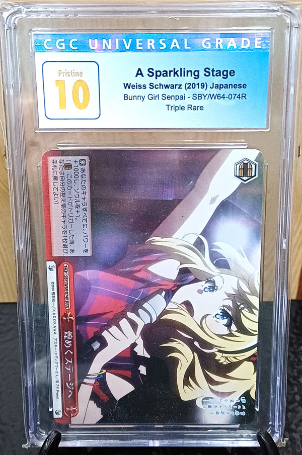 A Sparkling Stage (JP / SBY/W64-074R) | Bunny Girl Senpai [CGC 10]