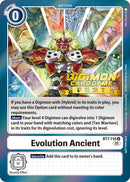 Evolution Ancient [BT7-110] (Digimon Card Game Fest 2022) [Next Adventure Promos]