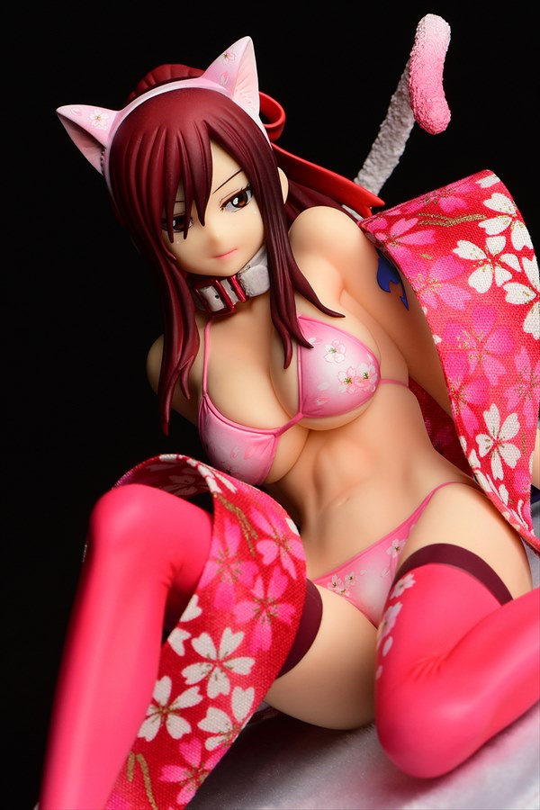 Erza Scarlet: Cherry Blossom Cat Gravure Style | 1/6 Scale Figure