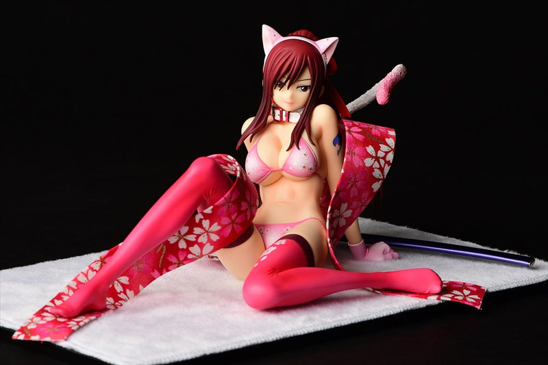 Erza Scarlet: Cherry Blossom Cat Gravure Style | 1/6 Scale Figure