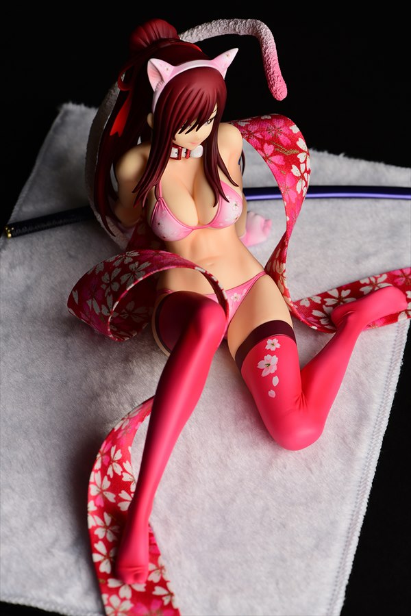 Erza Scarlet: Cherry Blossom Cat Gravure Style | 1/6 Scale Figure