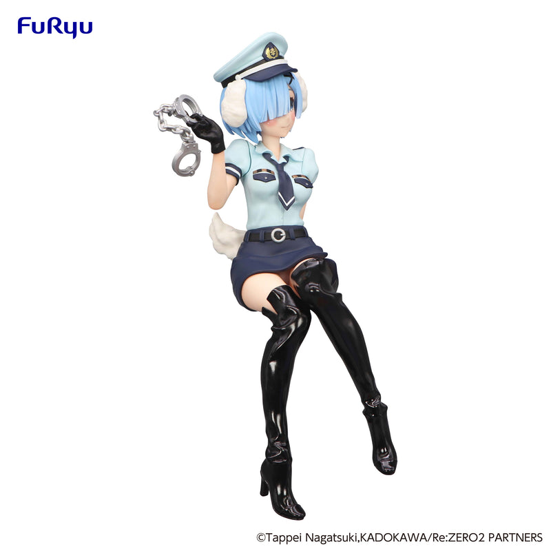 Rem: Police Officer Cap With Dog Ears | Noodle Stopper Figure