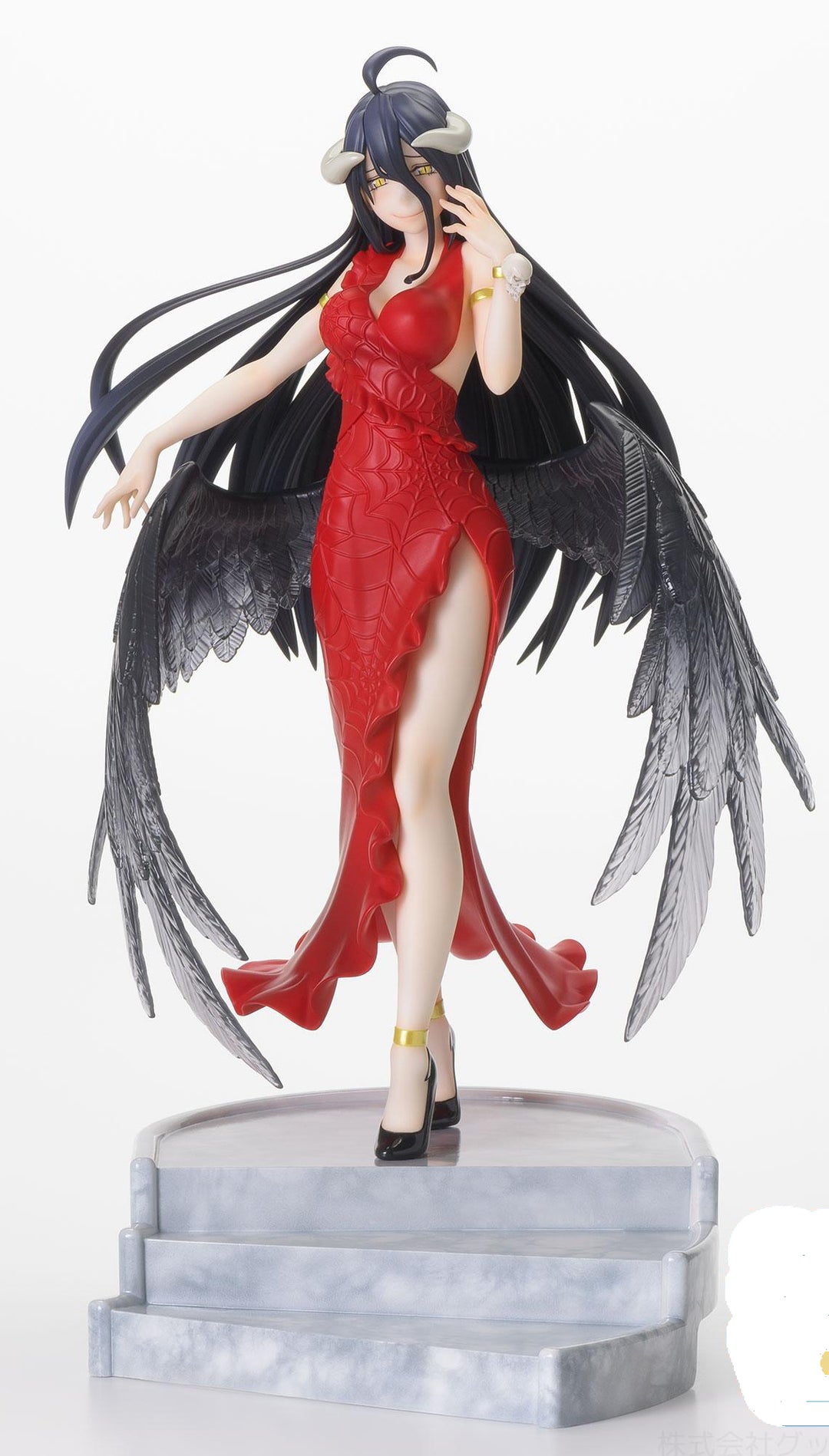 albedo red dress figure Sega Overlord Anime Figure Statue Toy Albedo Red Dress ver