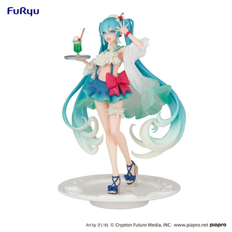 Hatsune Miku: Melon Soda Float | Sweet Sweets Figure