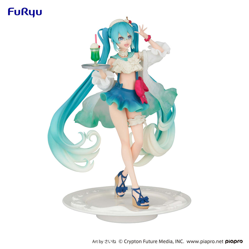 Hatsune Miku: Melon Soda Float | Sweet Sweets Figure