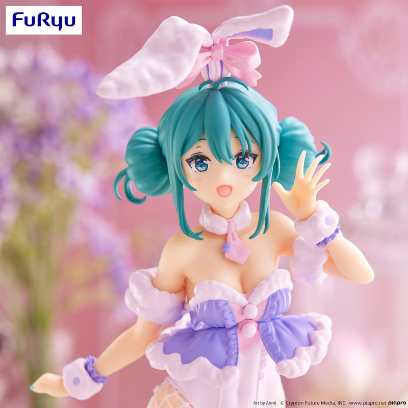 Hatsune Miku: White Rabbit Purple Color Version | BiCute Bunnies Figure