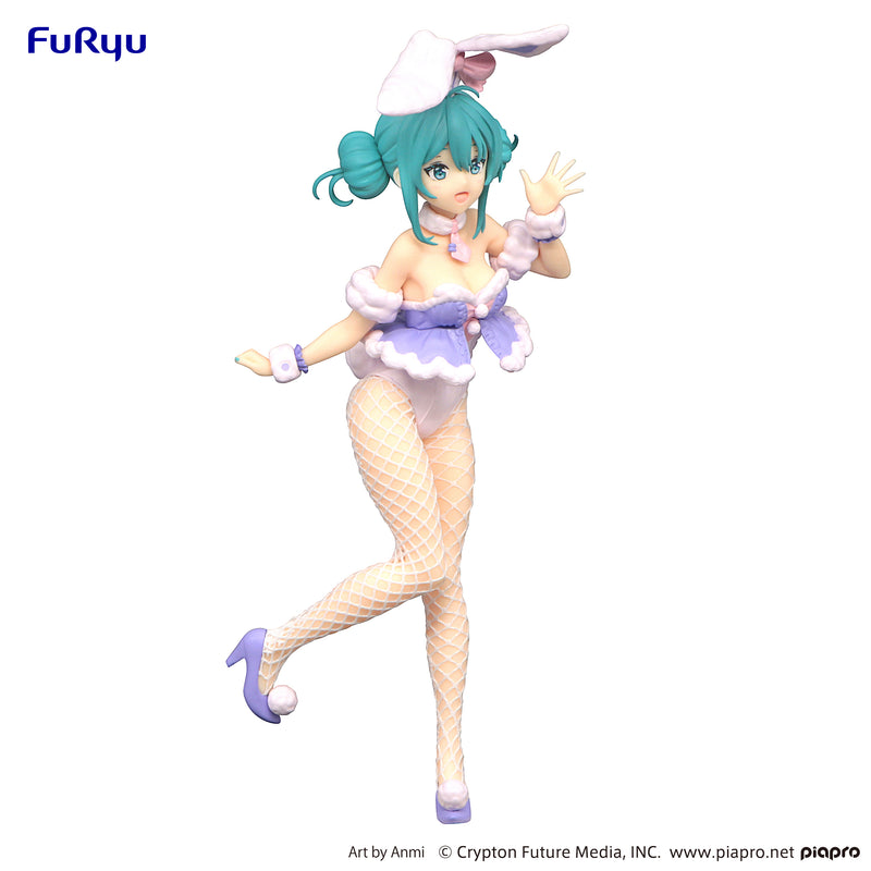 Hatsune Miku: White Rabbit Purple Color Version | BiCute Bunnies Figure