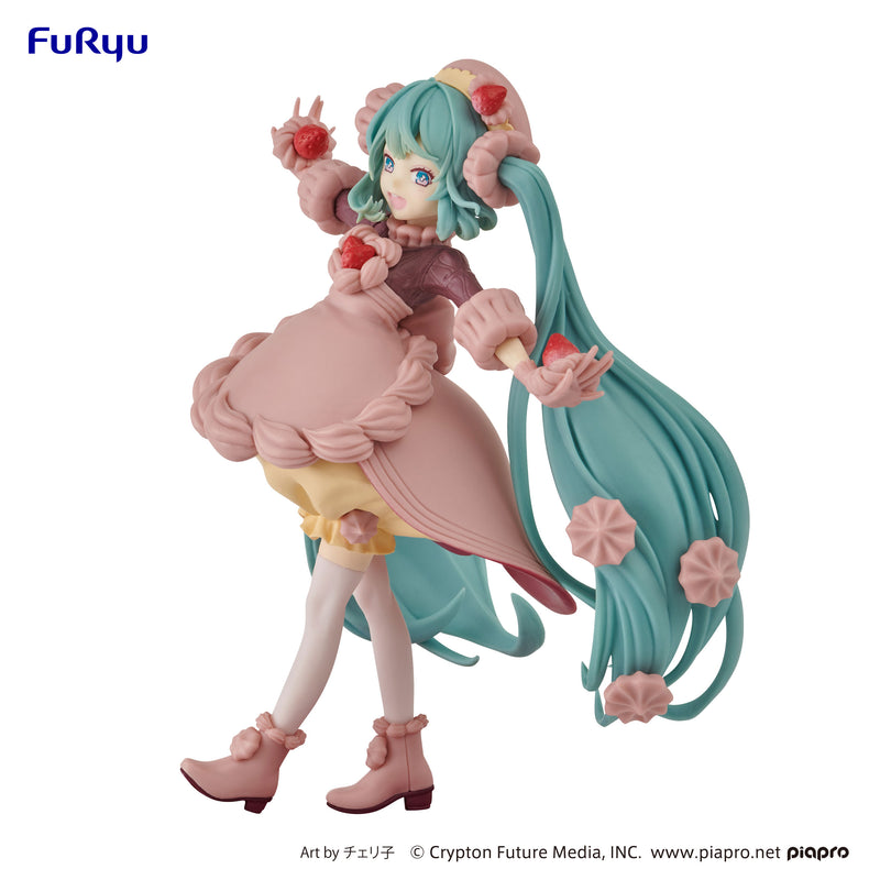 Hatsune Miku: Strawberry Chocolate Short | Sweet Sweets Figure