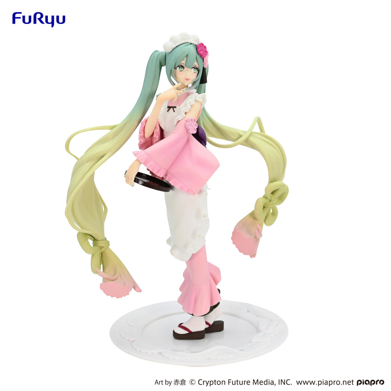 Hatsune Miku: Matcha Parfait Cherry Blossom Ver. | Sweet Sweets Figure