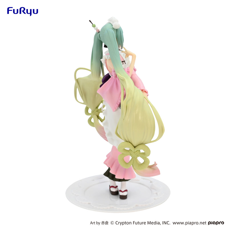 Hatsune Miku: Matcha Parfait Cherry Blossom Ver. | Sweet Sweets Figure