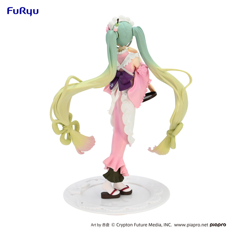 Hatsune Miku: Matcha Parfait Cherry Blossom Ver. | Sweet Sweets Figure