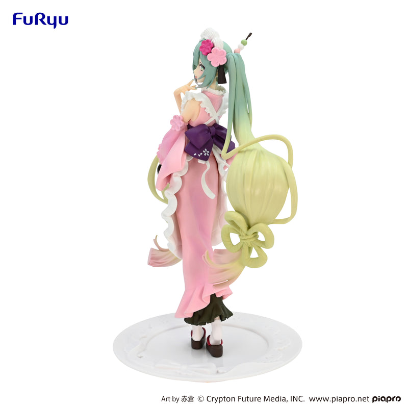 Hatsune Miku: Matcha Parfait Cherry Blossom Ver. | Sweet Sweets Figure