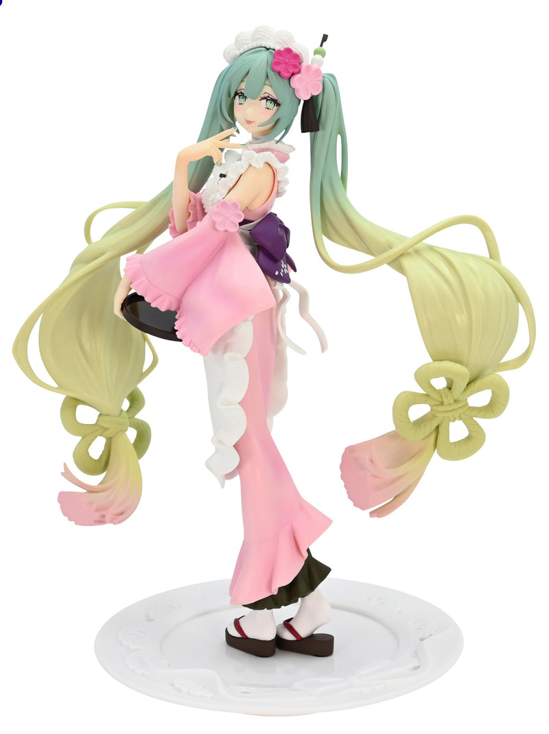 Hatsune Miku: Matcha Parfait Cherry Blossom Ver. | Sweet Sweets Figure