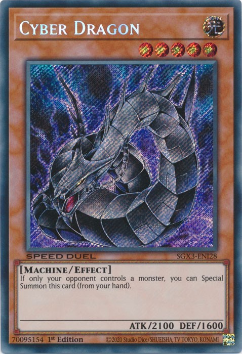 Cyber Dragon [SGX3-ENI28] Secret Rare