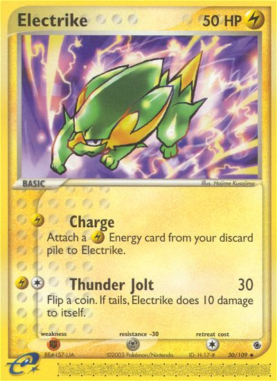 Electrike (30/109) [EX: Ruby & Sapphire]