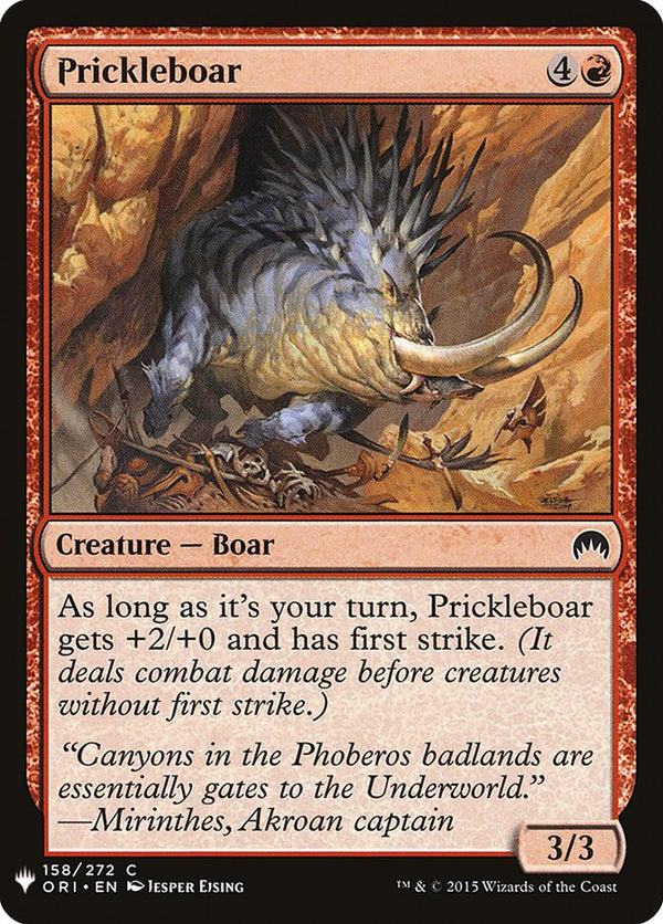 Prickleboar [Mystery Booster]