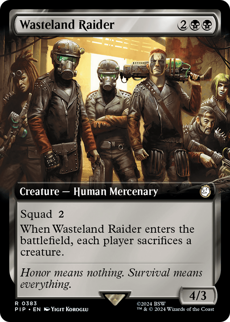 Wasteland Raider (Extended Art) [Fallout]