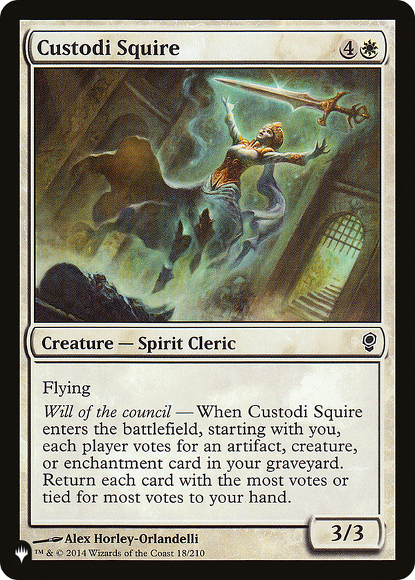 Custodi Squire [The List Reprints]